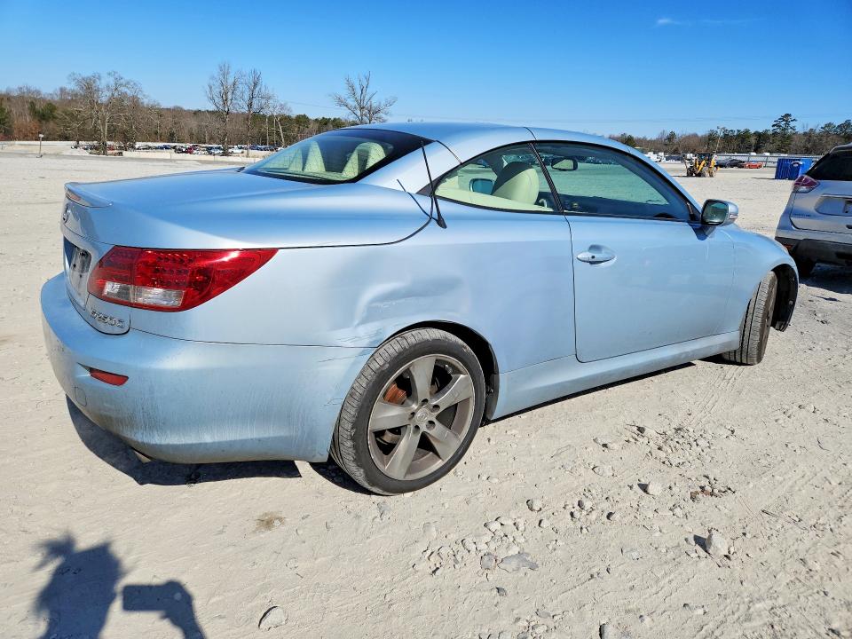 Aukcja sprzedaży 2010 Lexus Is, vin: JTHFF2C22A2510727, numer aukcji: 76708065