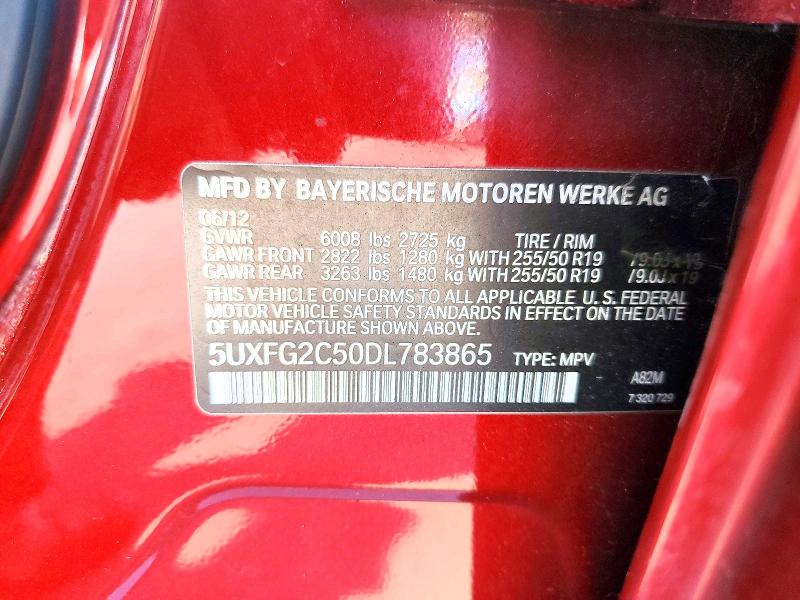 Продажа на аукционе авто 2013 Bmw X6, vin: 5UXFG2C50DL783865, номер лота: 78977565