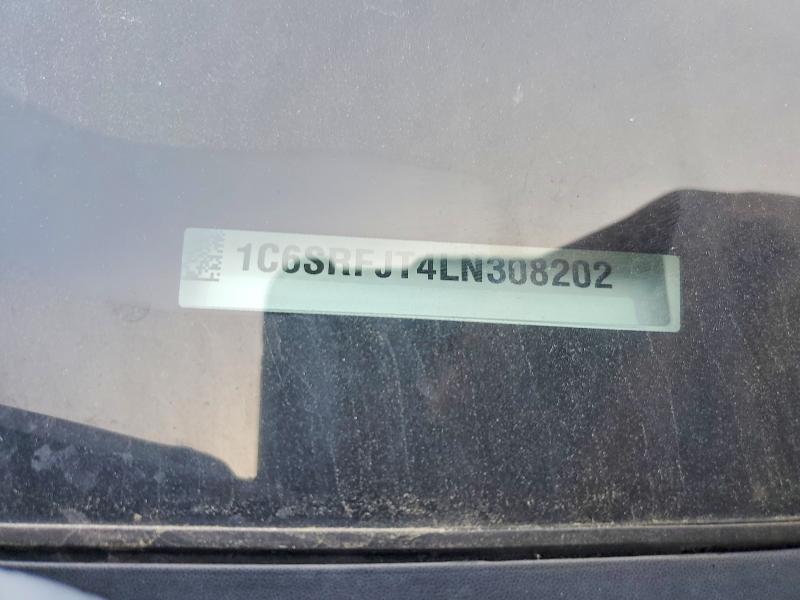 Продаж на аукціоні авто 2020 Ram 1500, vin: 1C6SRFJT4LN308202, номер лоту: 77611385