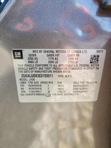 Продаж на аукціоні авто 2012 Gmc Terrain, vin: 2GKALUEK3C6150911, номер лоту: 78435735