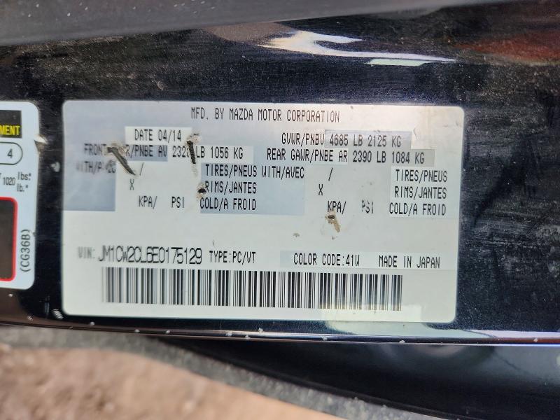 Продажа на аукционе авто 2014 Mazda 5, vin: JM1CW2CL6E0175129, номер лота: 77217865