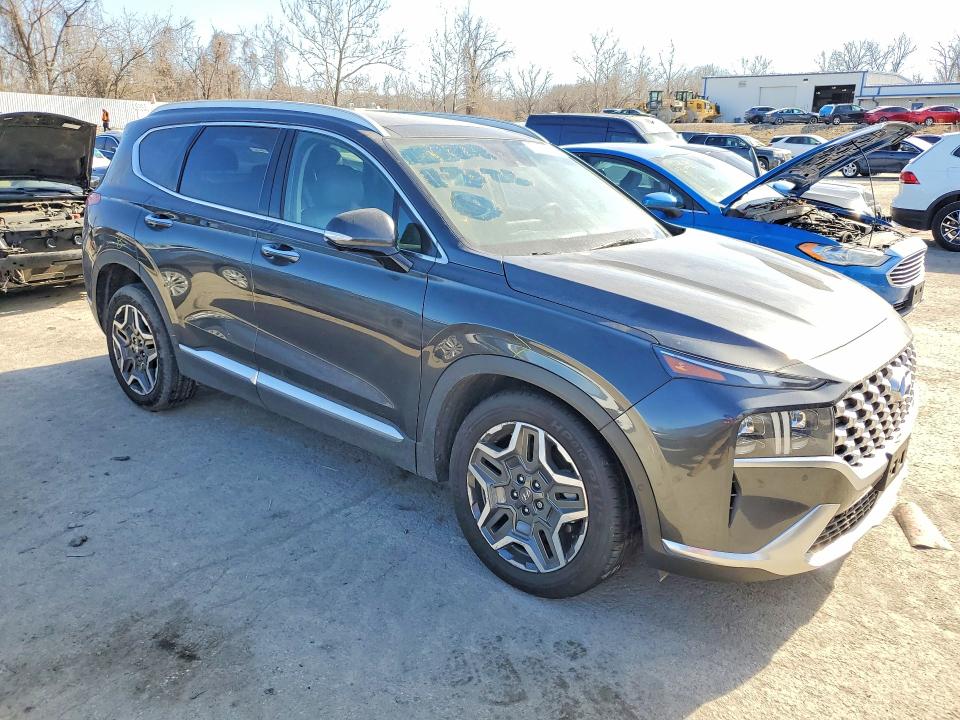 Продажа на аукционе авто 2021 Hyundai Santa Fe, vin: 5NMS44ALXMH319179, номер лота: 76906695