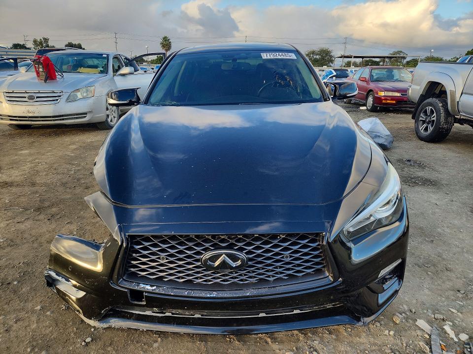 Продажа на аукционе авто 2018 Infiniti Q50, vin: JN1AV7AP4JM160034, номер лота: 77924485