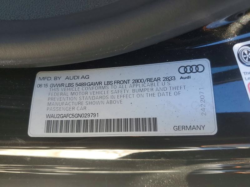 Продажа на аукционе авто 2016 Audi A7, vin: WAU2GAFC5GN029791, номер лота: 78647585