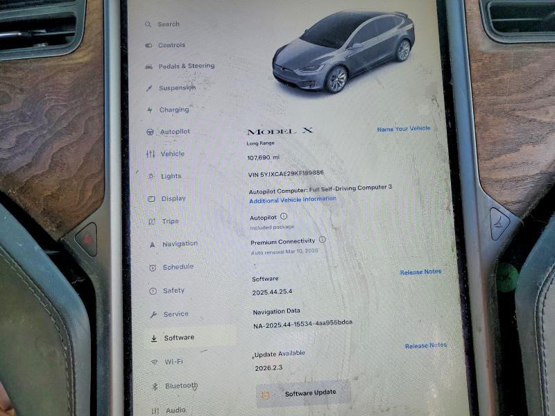 Продаж на аукціоні авто 2019 Tesla Model X, vin: 5YJXCAE29KF189886, номер лоту: 78176095