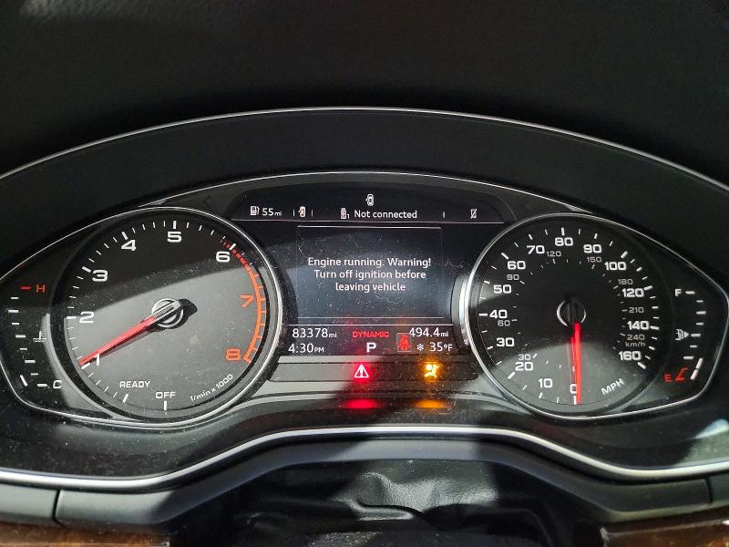 Aukcja sprzedaży 2018 Audi A4 Allroad, vin: WA18NBF46JA073776, numer aukcji: 75793765