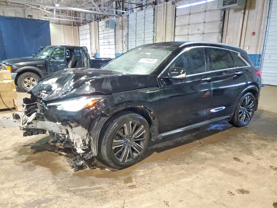 75759435 :رقم المزاد ، 3PCAJ5BA1MF117050 vin ، 2021 Infiniti Qx50 مزاد بيع
