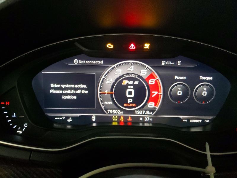 Aukcja sprzedaży 2018 Audi Rs5, vin: WUAPWAF57JA902634, numer aukcji: 78114635