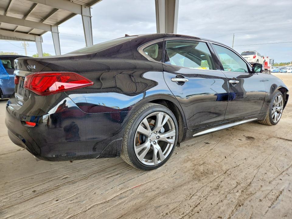 Продажа на аукционе авто 2018 Infiniti Q70l 3.7 L, vin: JN1BY1PP3JM330805, номер лота: 76970905