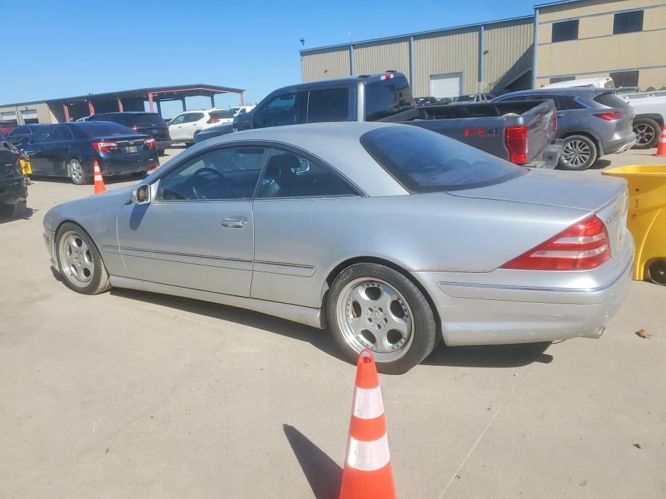 2002 Mercedes-benz Cl მანქანა იყიდება აუქციონზე, vin: WDBPJ75J42A028224, აუქციონის ნომერი: 76171905