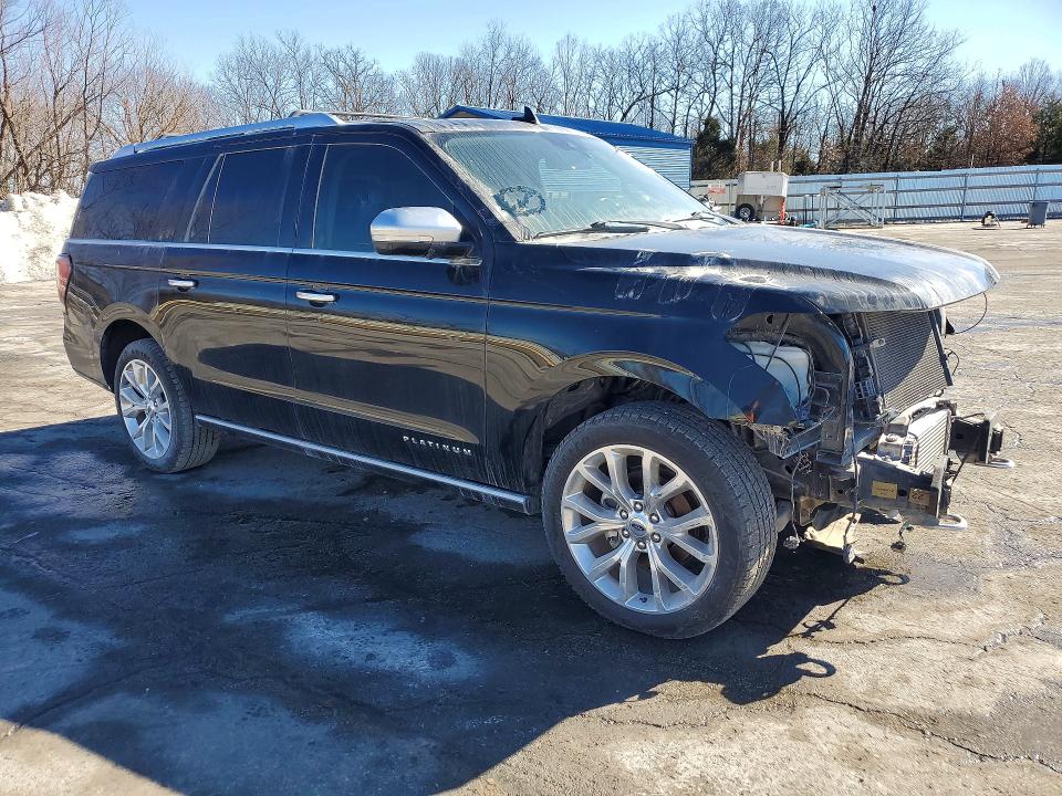 2018 Ford Expedition Max Platinum მანქანა იყიდება აუქციონზე, vin: 1FMJK1MT4JEA17182, აუქციონის ნომერი: 63867865
