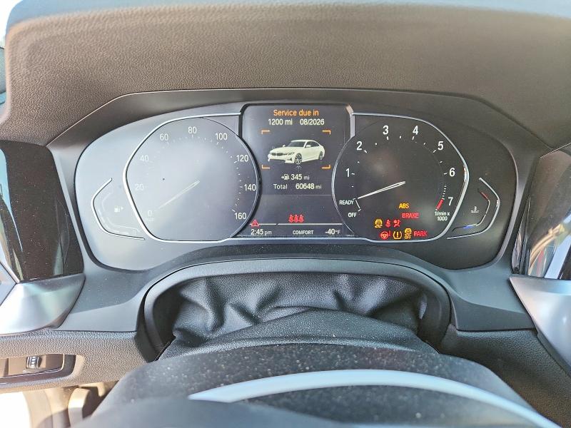 2022 Bmw 330i მანქანა იყიდება აუქციონზე, vin: 3MW5R1J00N8C52924, აუქციონის ნომერი: 75699315