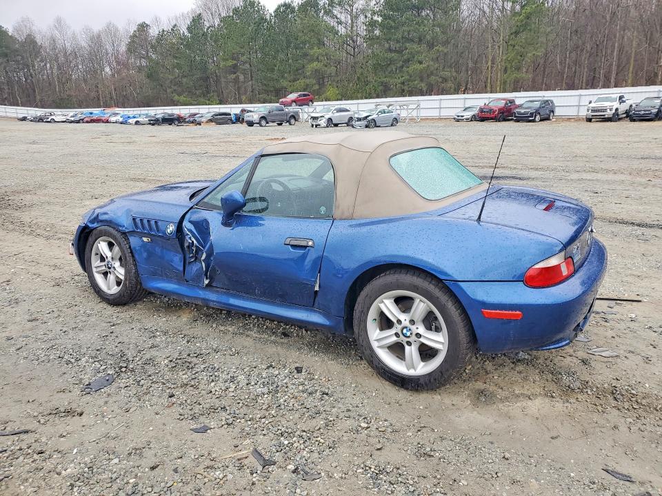 79026245 :رقم المزاد ، 4USCH9341YLF87907 vin ، 2000 Bmw Z3 مزاد بيع