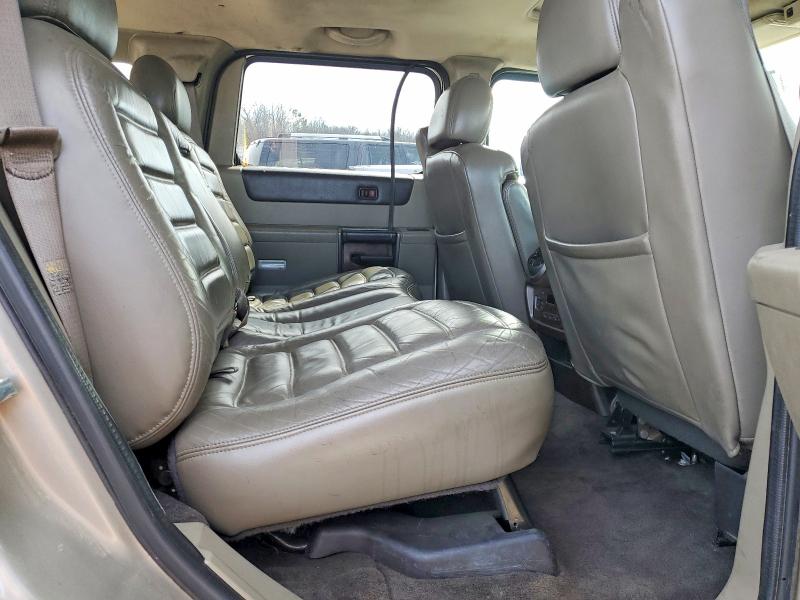 75501065 :رقم المزاد ، 5GRGN23U63H146305 vin ، 2003 Hummer H2 مزاد بيع