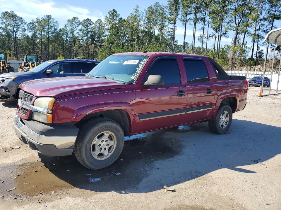 2005 Chevrolet Avalanche მანქანა იყიდება აუქციონზე, vin: 3GNEK12Z95G152192, აუქციონის ნომერი: 76511085