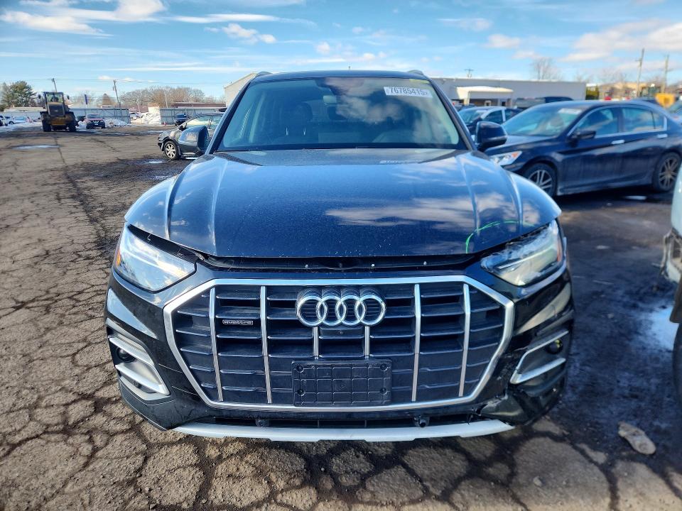 Продаж на аукціоні авто 2021 Audi Q5, vin: WA1BAAFY7M2092589, номер лоту: 76785415