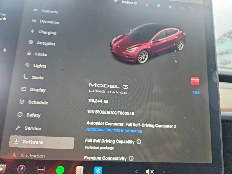 Auction sale of the 2018 Tesla Model 3, vin: 5YJ3E1EAXJF030549, lot number: 77174885