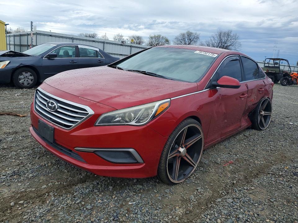 2017 Hyundai Sonata მანქანა იყიდება აუქციონზე, vin: 5NPE24AF8HH559501, აუქციონის ნომერი: 78732175