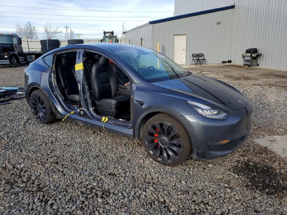 78549075 :رقم المزاد ، 5YJYGDEF9MF093613 vin ، 2021 Tesla Model Y مزاد بيع