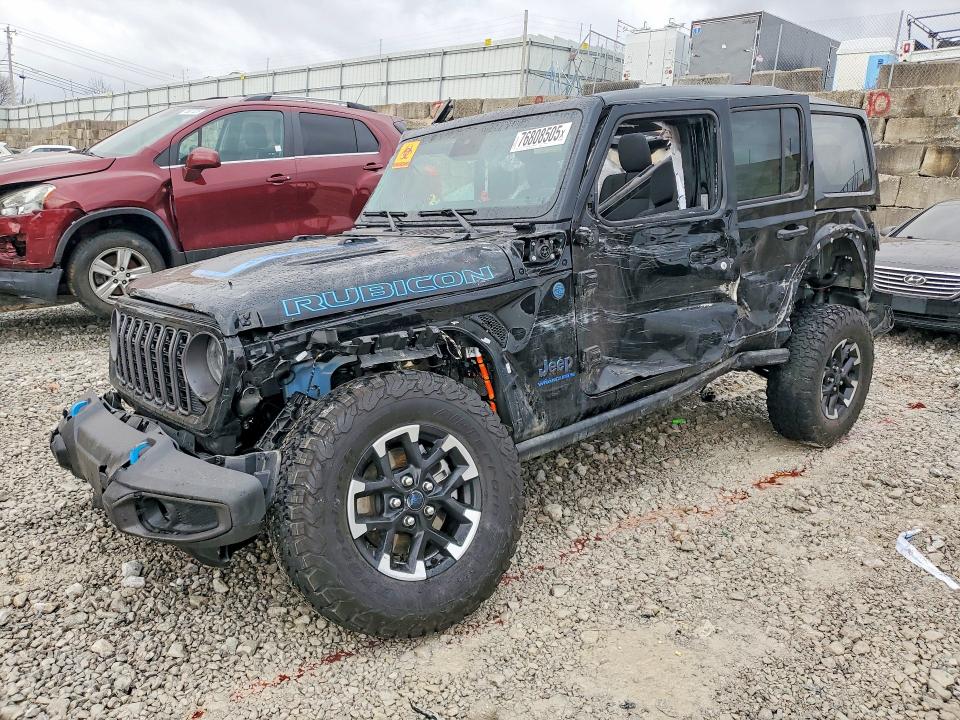 Продажа на аукционе авто 2024 Jeep Wrangler, vin: 1C4RJXR64RW188598, номер лота: 76808505