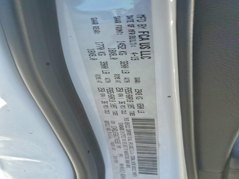 Aukcja sprzedaży 2019 Dodge Durango, vin: 1C4RDJFG6KC745505, numer aukcji: 73660205