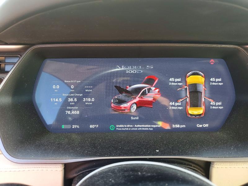 Продаж на аукціоні авто 2018 Tesla Model S, vin: 5YJSA1E27JF281349, номер лоту: 79019155