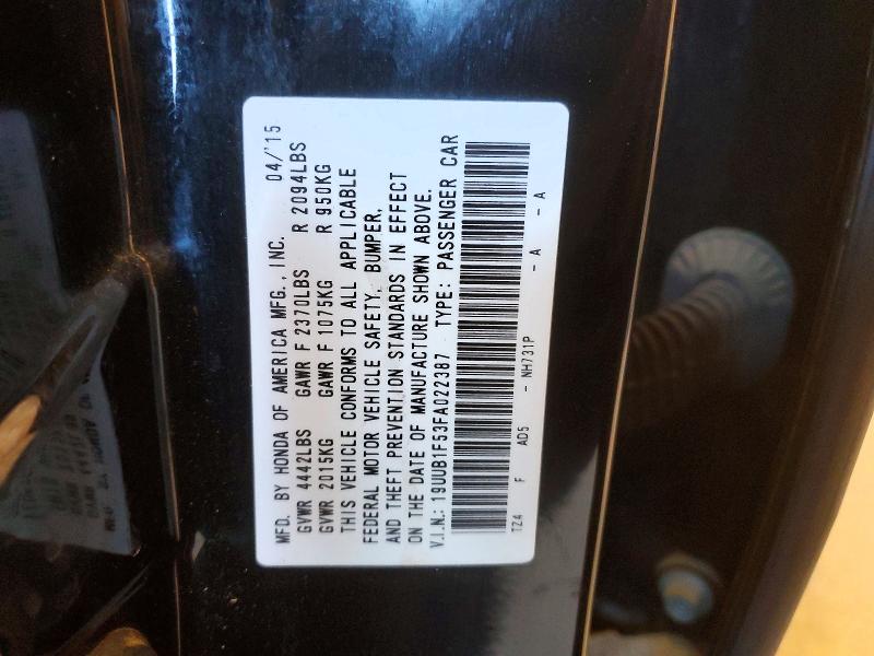 Aukcja sprzedaży 2015 Acura Tlx, vin: 19UUB1F53FA022387, numer aukcji: 76424445