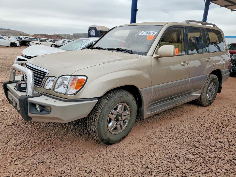 2002 Lexus Lx 470 მანქანა იყიდება აუქციონზე, vin: JTJHT00WX23520235, აუქციონის ნომერი: 77087405