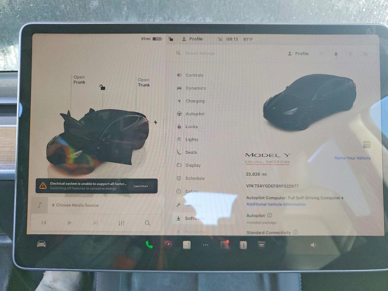 Aukcja sprzedaży 2024 Tesla Model Y, vin: 7SAYGDEF8RF022977, numer aukcji: 76662095