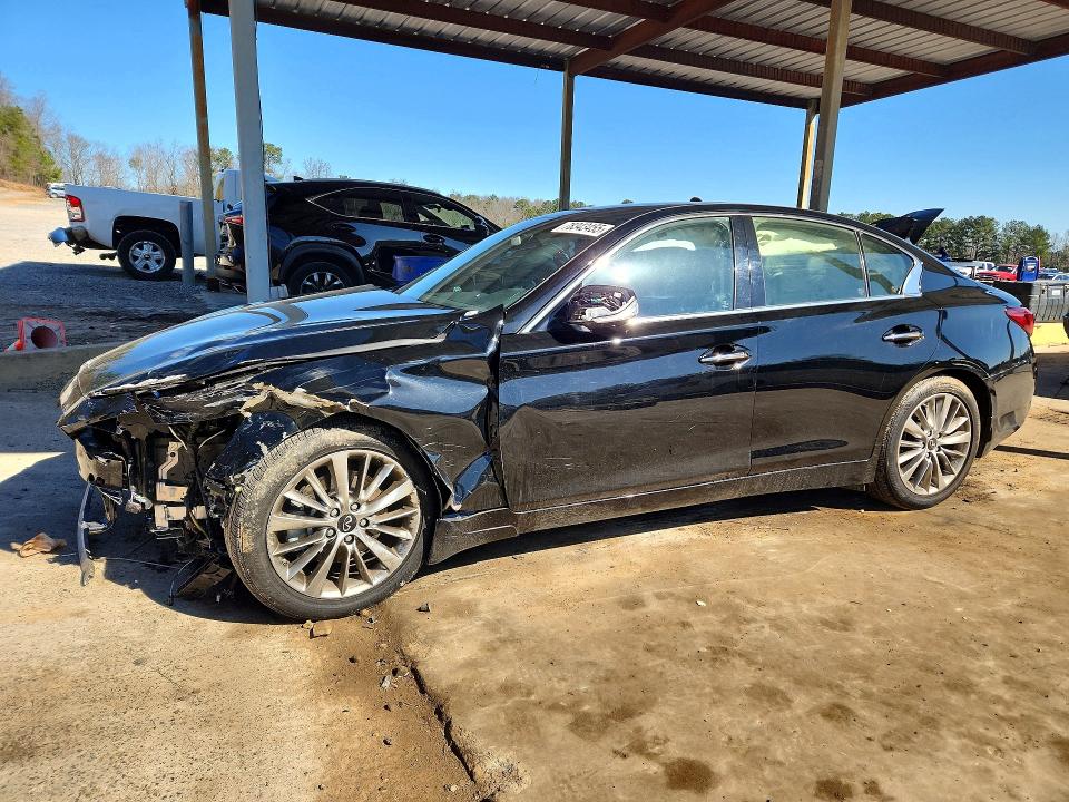 78343455 :رقم المزاد ، JN1EV7BP2MM702168 vin ، 2021 Infiniti Q50 مزاد بيع