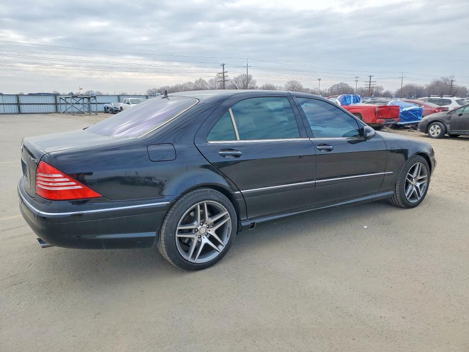 2001 Mercedes-benz S მანქანა იყიდება აუქციონზე, vin: WDBNG73J81A201282, აუქციონის ნომერი: 76631775