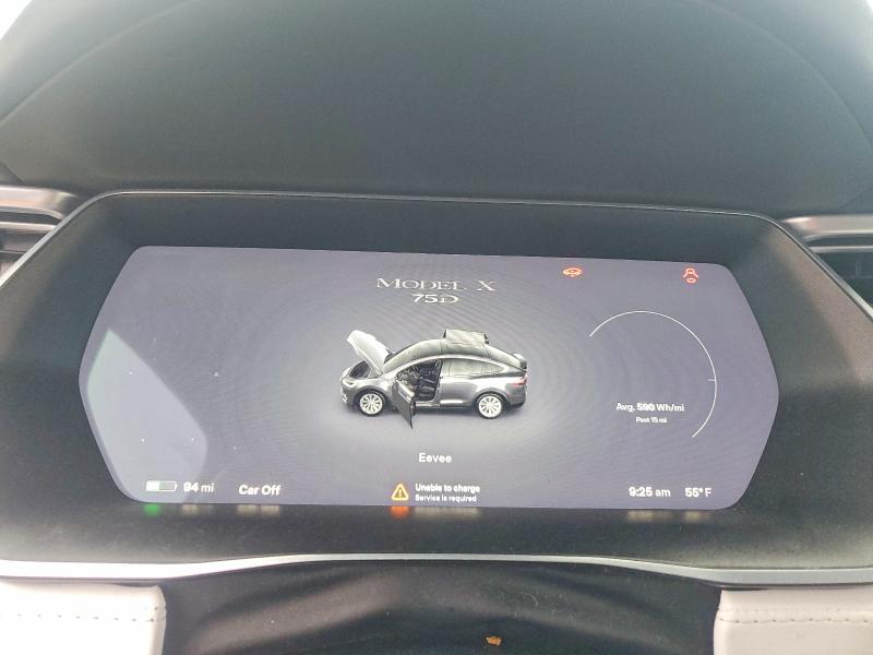Aukcja sprzedaży 2017 Tesla Model X, vin: 5YJXCAE21HF058220, numer aukcji: 77139735
