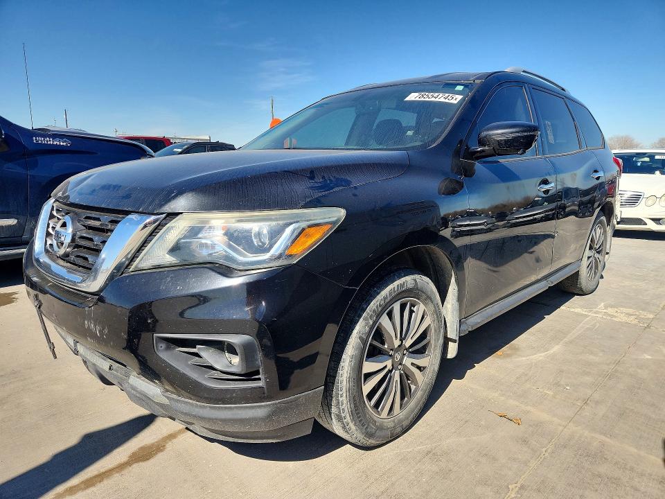 Продажа на аукционе авто 2017 Nissan Pathfinder, vin: 5N1DR2MN9HC672671, номер лота: 78554745