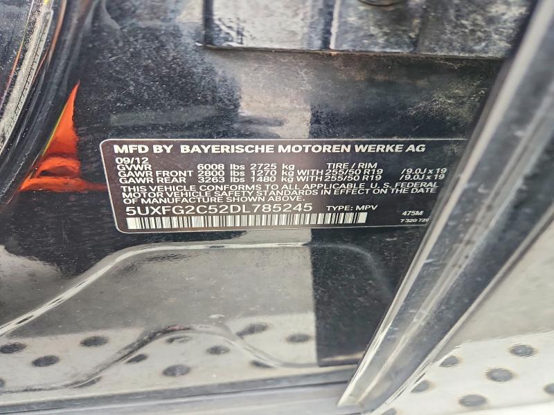 Aukcja sprzedaży 2013 Bmw X6, vin: 5UXFG2C52DL785245, numer aukcji: 77537985