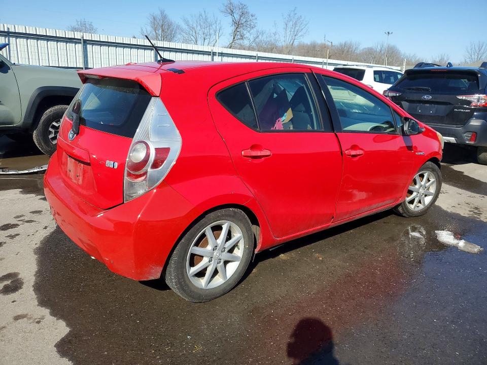 2012 Toyota Prius C მანქანა იყიდება აუქციონზე, vin: JTDKDTB32C1016611, აუქციონის ნომერი: 78504755