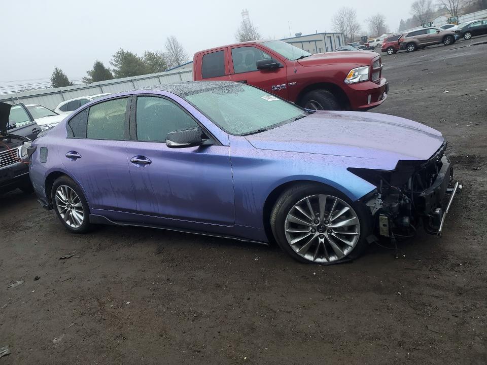77460965 :رقم المزاد ، JN1EV7AR5LM256406 vin ، 2020 Infiniti Q50 مزاد بيع