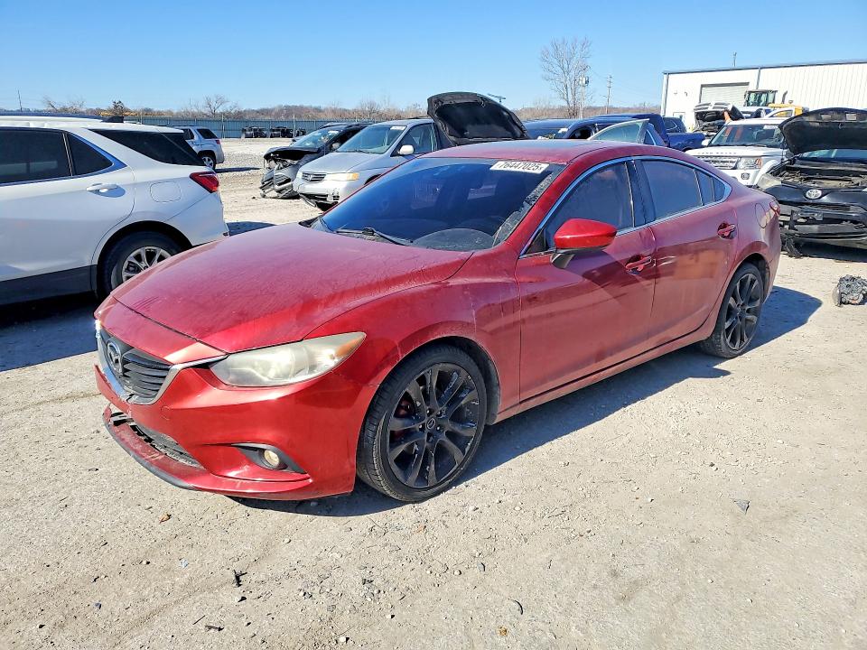 76447025 :رقم المزاد ، JM1GJ1W69E1135010 vin ، 2014 Mazda 6 مزاد بيع