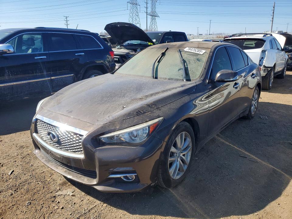 78425285 :رقم المزاد ، JN1EV7AR1HM832600 vin ، 2017 Infiniti Q50 مزاد بيع