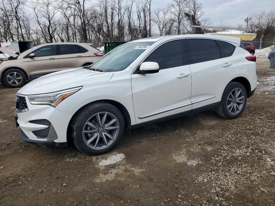 Auction sale of the 2021 Acura Rdx Techno, vin: 5J8TC2H55ML022890, lot number: 74942205