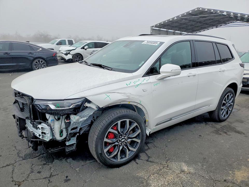 75859305 :رقم المزاد ، 1GYKPGRS4SZ104582 vin ، 2025 Cadillac Xt6 Sport مزاد بيع