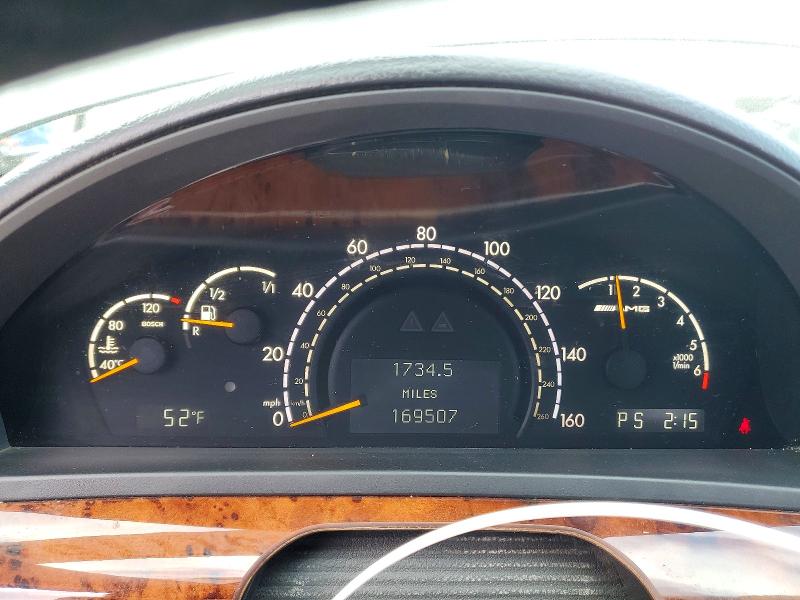 2001 Mercedes-benz S მანქანა იყიდება აუქციონზე, vin: WDBNG73J81A201282, აუქციონის ნომერი: 76631775