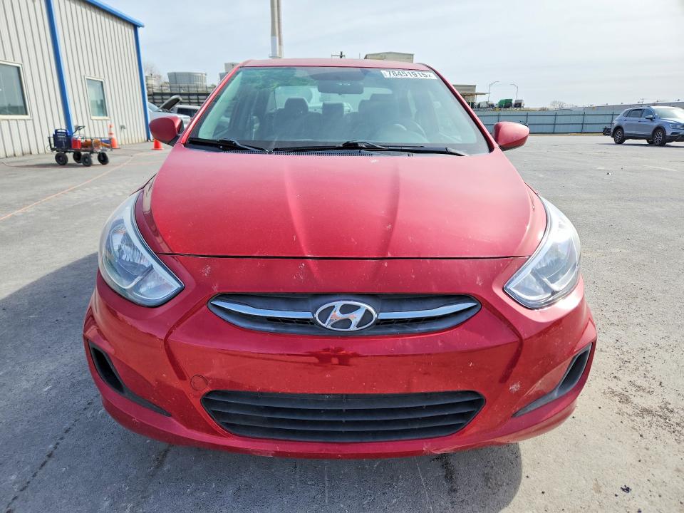 78451915 :رقم المزاد ، KMHCT4AE0HU251610 vin ، 2017 Hyundai Accent مزاد بيع