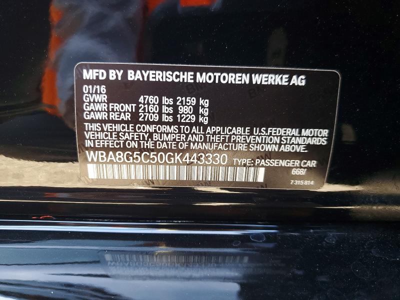 Продаж на аукціоні авто 2016 Bmw 328, vin: WBA8G5C50GK443330, номер лоту: 78339355