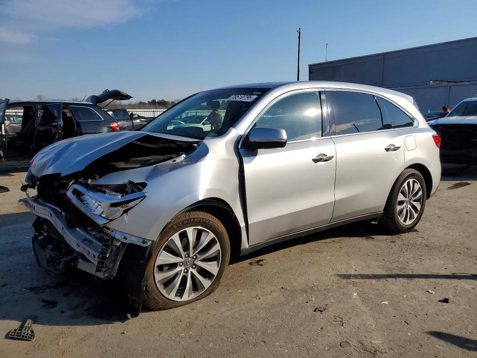 Aukcja sprzedaży 2015 Acura Mdx, vin: 5FRYD4H40FB019632, numer aukcji: 78610795