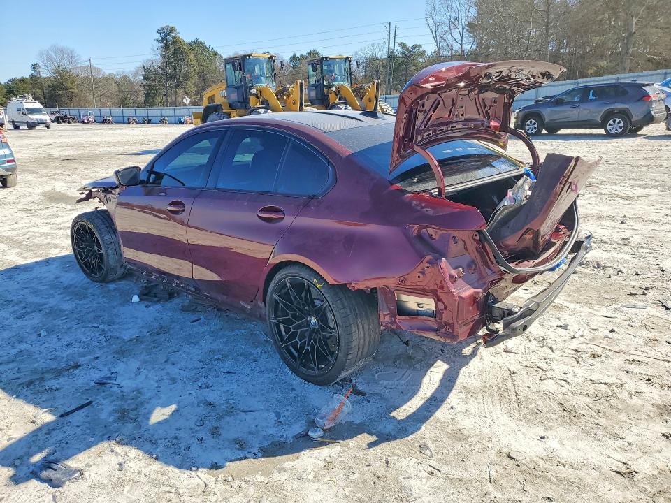 2023 Bmw M3 მანქანა იყიდება აუქციონზე, vin: WBS33AY05PFN47182, აუქციონის ნომერი: 75633965