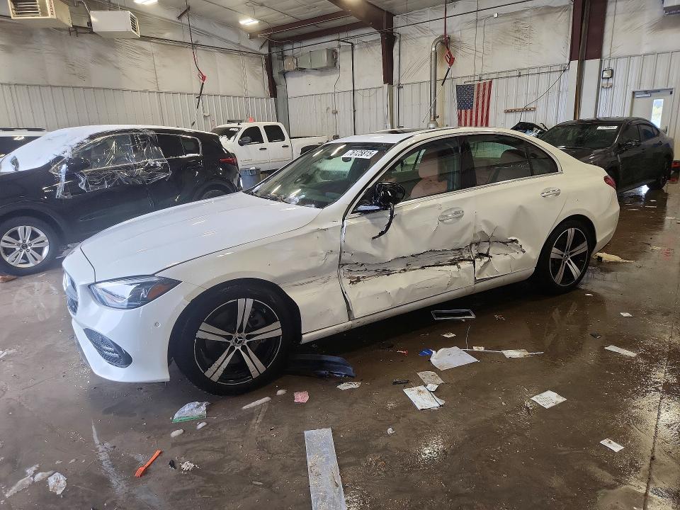 2025 Mercedes-benz C მანქანა იყიდება აუქციონზე, vin: W1KAF4HB0SR245255, აუქციონის ნომერი: 76125815