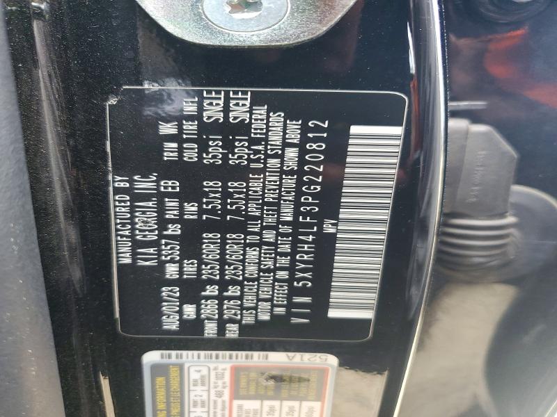Aukcja sprzedaży 2023 Kia Sorento, vin: 5XYRH4LF3PG220812, numer aukcji: 76236545