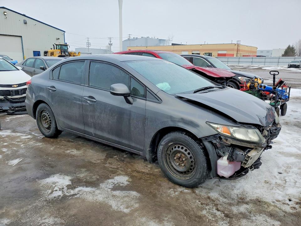 76530075 :رقم المزاد ، 2HGFB2F47DH014233 vin ، 2013 Honda Civic مزاد بيع