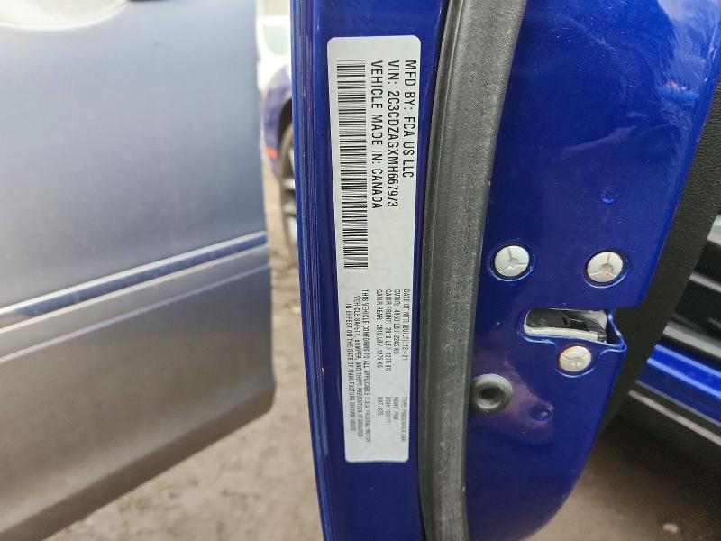 Продаж на аукціоні авто 2021 Dodge Challenger, vin: 2C3CDZAGXMH667973, номер лоту: 77097835