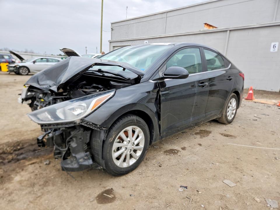 77941785 :رقم المزاد ، 3KPC24A6XNE166140 vin ، 2022 Hyundai Accent مزاد بيع